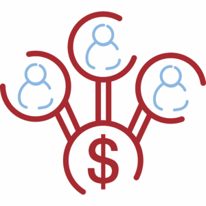 money shared icon